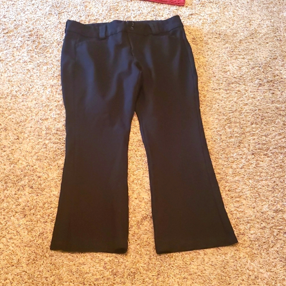EUC Torrid Black Dress Pants Size 16 Short